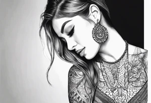 Dotwork tattoo idea