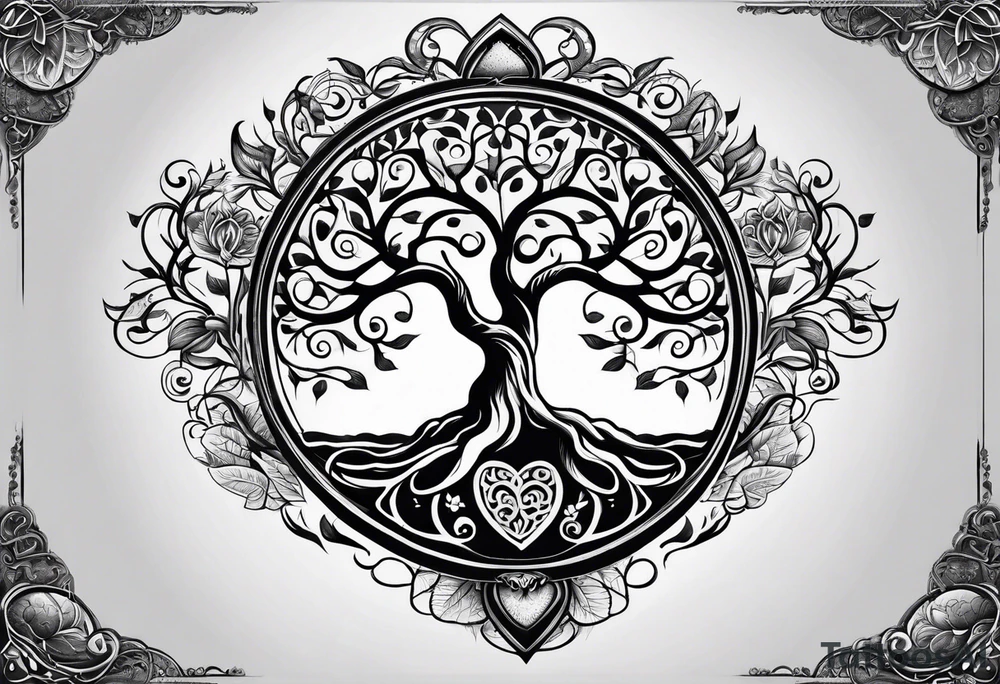 Tree of life tattoo idea