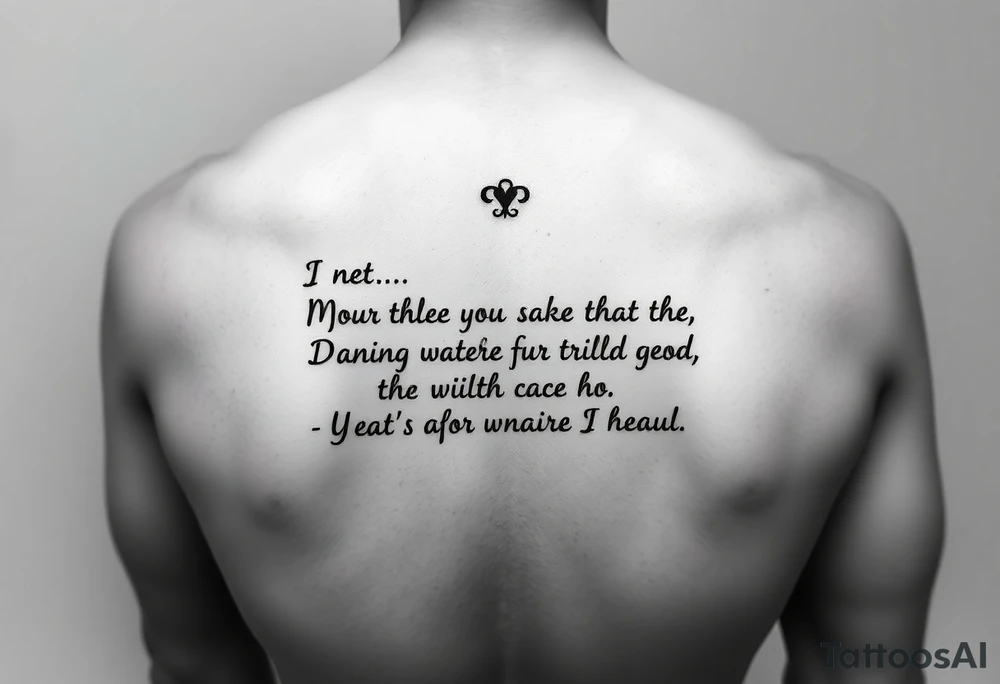 Quotes tattoo idea
