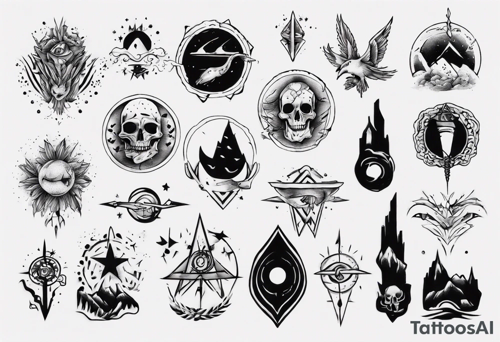 Alone tattoo idea