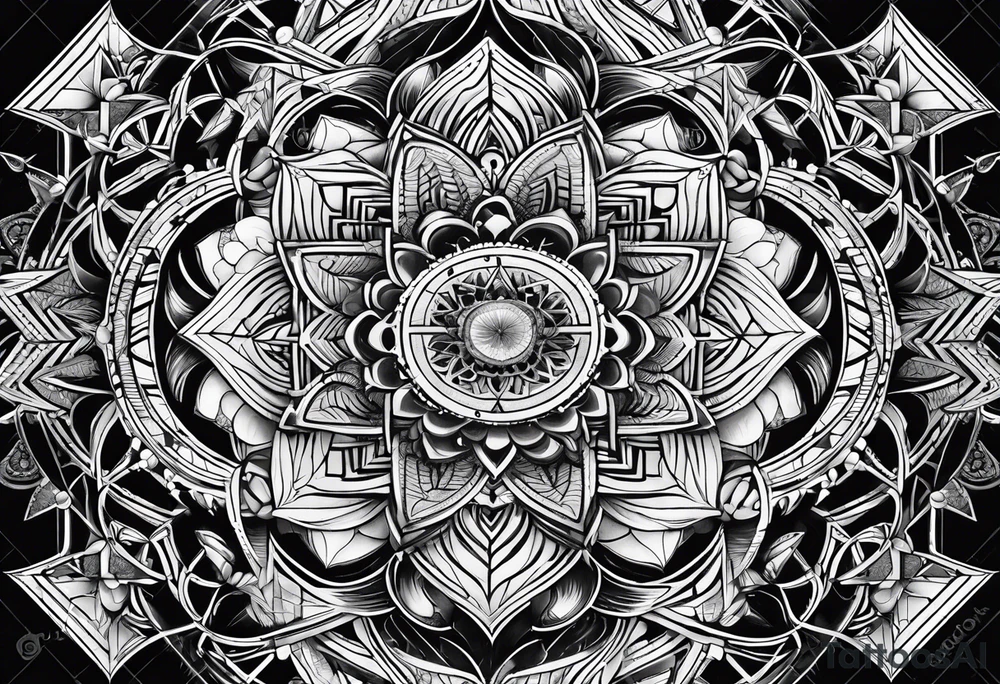 Sacred geometry, tattoo idea