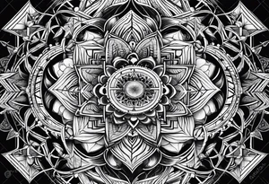 Sacred geometry, tattoo idea