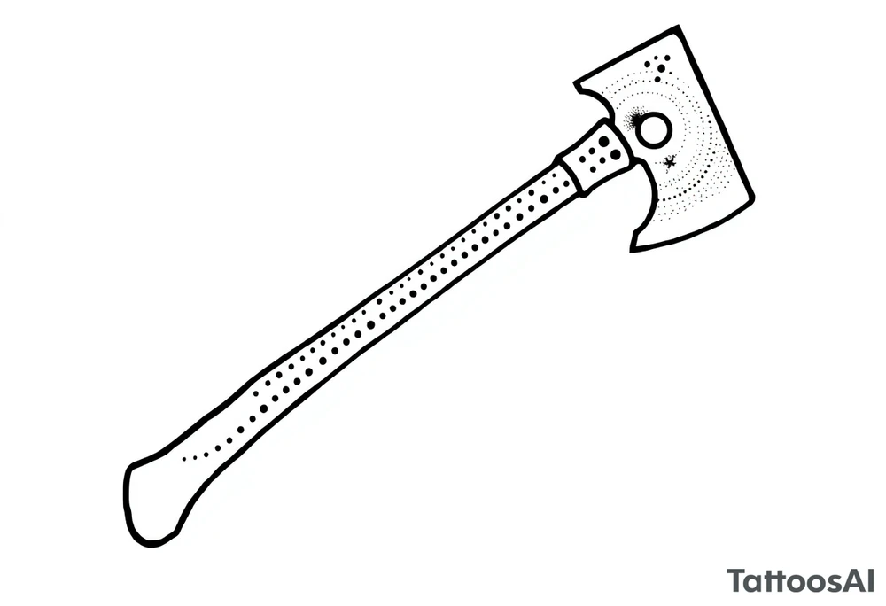 firefighter axe tattoo idea