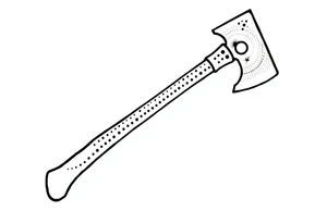 firefighter axe tattoo idea