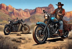 Western movie genere tattoo idea