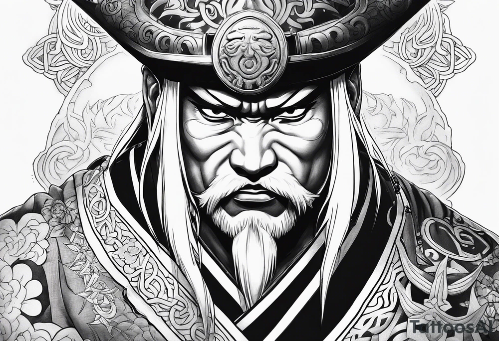 Jiraiya of the legendary sannin tattoo idea