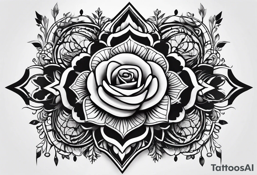 Scar cover tattoo idea
