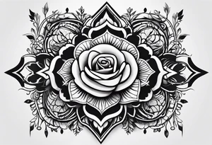 Scar cover tattoo idea