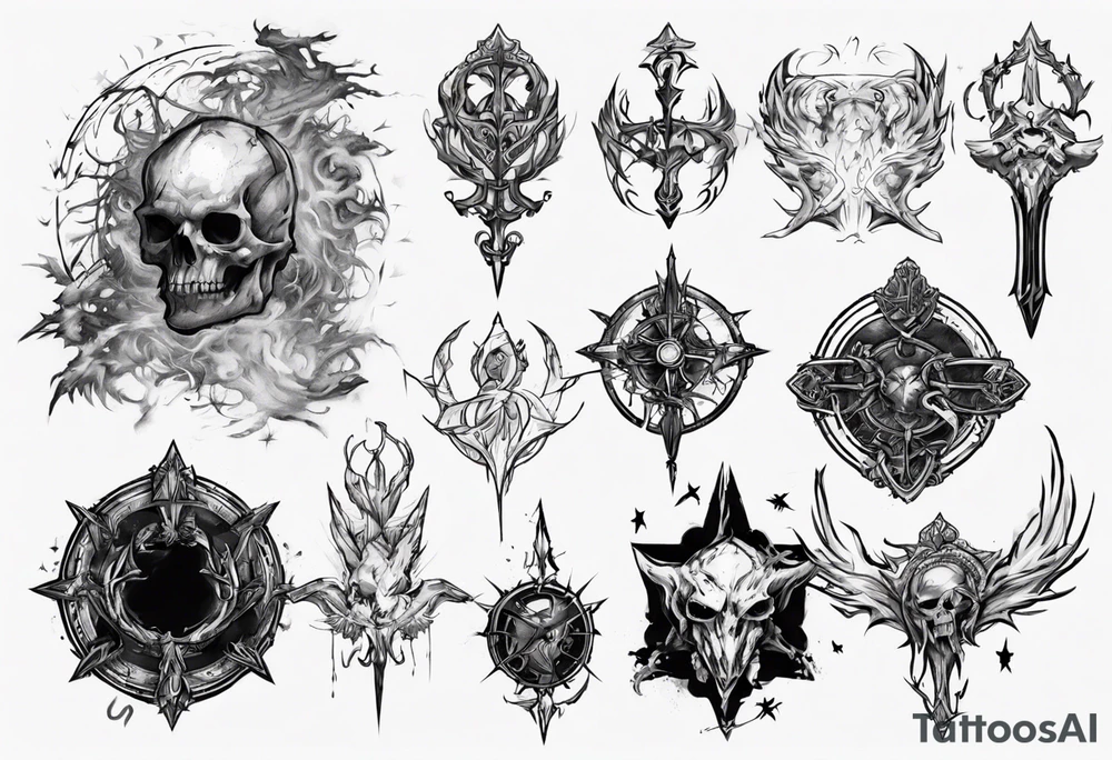 path of exile tattoo idea
