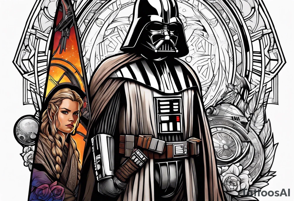 Star Wars, jedi tattoo idea