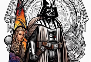 Star Wars, jedi tattoo idea