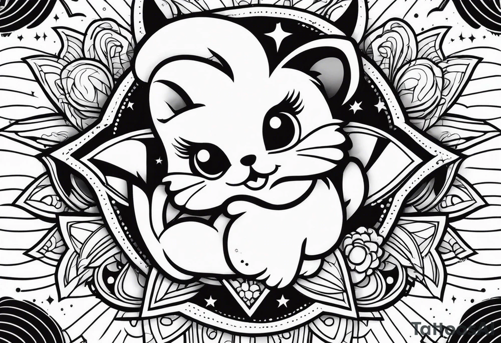 old school tattoo idea