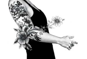 patchwork tattoo design tattoo idea