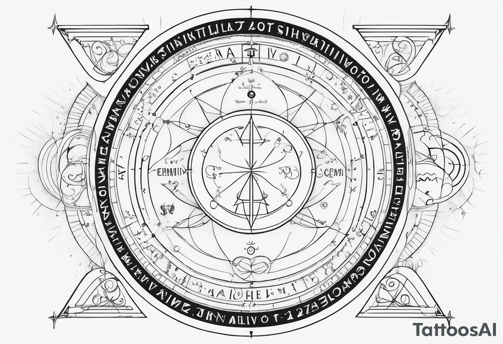 Astrology, Gemini, Natal Chart, angelic, soul mates, vision, planetary, third eye, armband tattoo idea