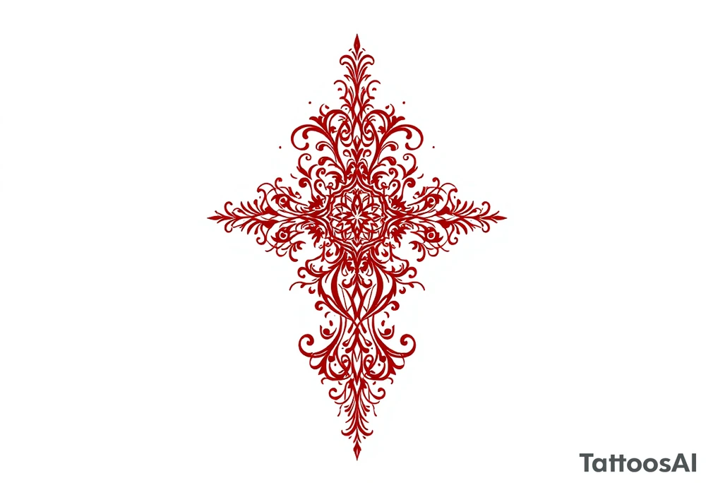 red cross tattoo idea