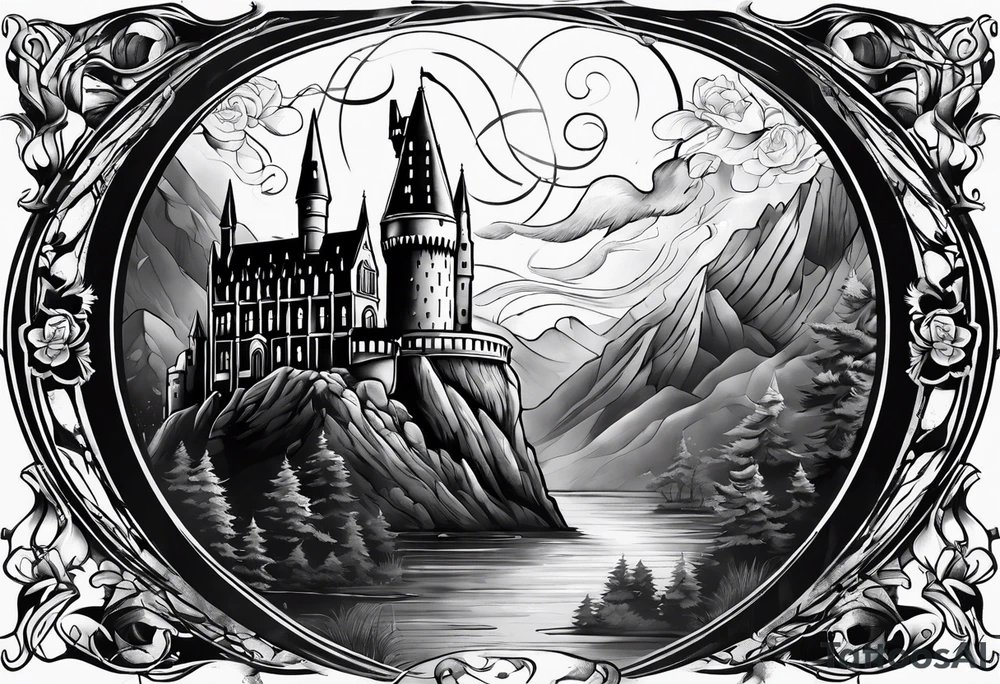 Harry Potter themed tattoo idea