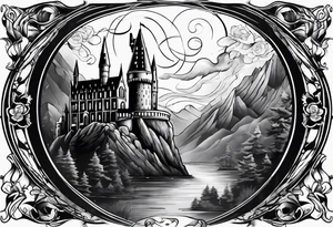 Harry Potter themed tattoo idea