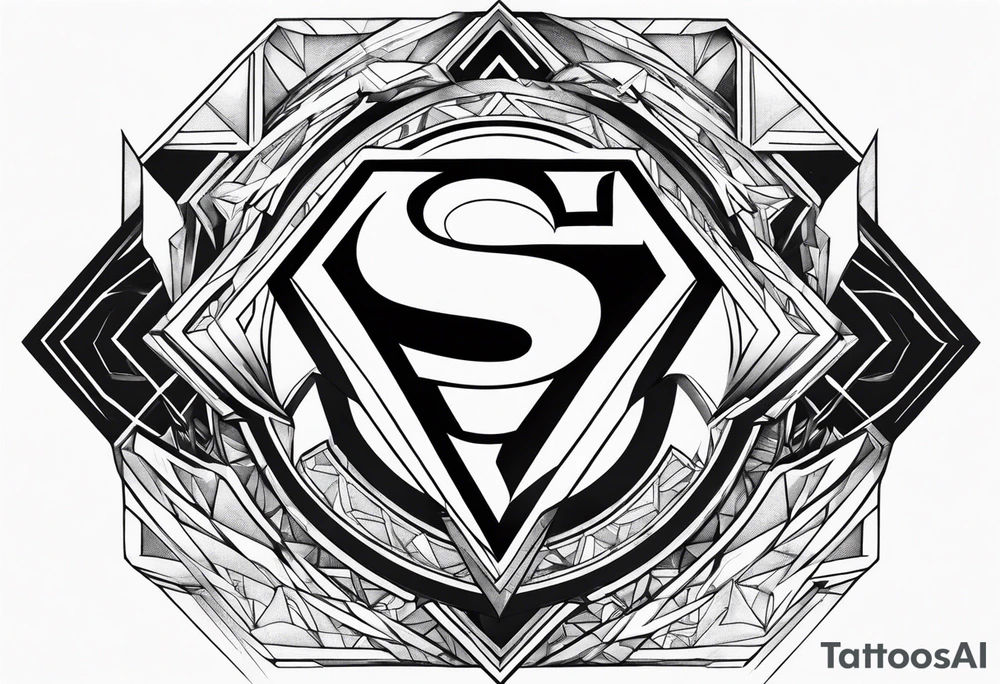 Superman flash tattoo idea