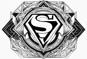 Superman flash tattoo idea