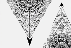 arrow tattoo idea