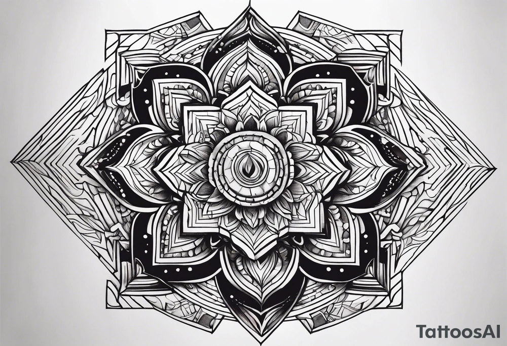 strength tattoo idea