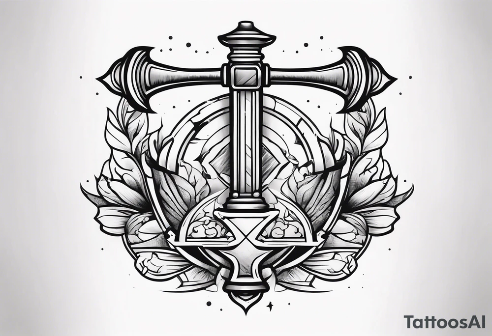 hammer discipline tattoo idea