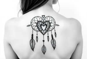 Heart
Dream catchers tattoo idea