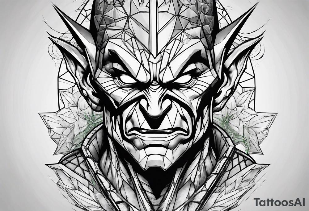 Green goblin tattoo idea