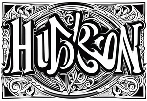 HUDSON tattoo idea