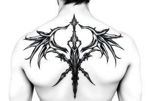 female fetish red latex dominatrix tattoo idea