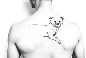 Weasel tattoo idea