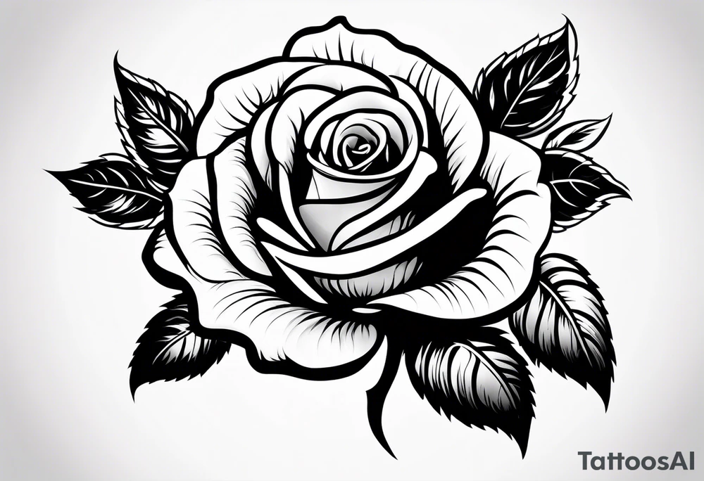 Rose tattoo design tattoo idea