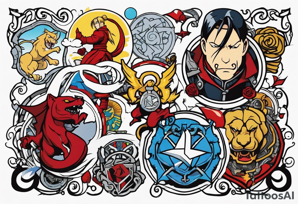 Fullmetal alchemist tattoo idea