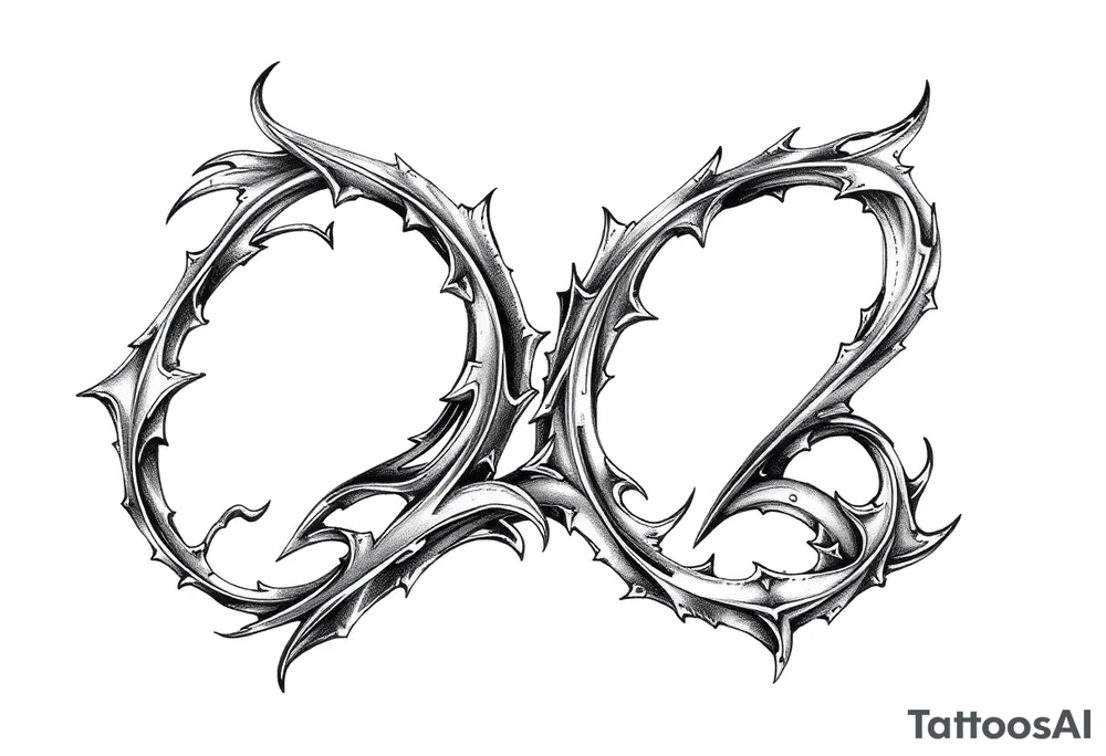 number 222 tattoo idea