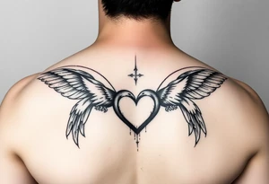 Gates of heaven Money Doves broken heart lonely tattoo idea