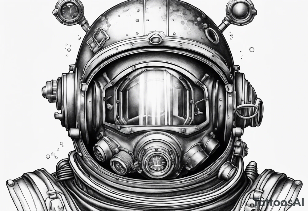 mark v diving helmet mixed with a space helmet tattoo idea mark v diving helmet mixed with a space helmet tattoo idea
