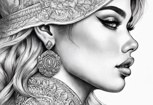 Opal tattoo idea