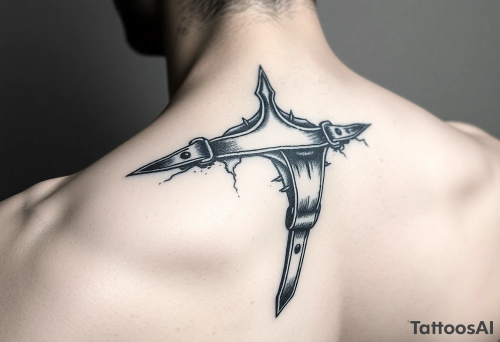 Leather gimp tattoo idea