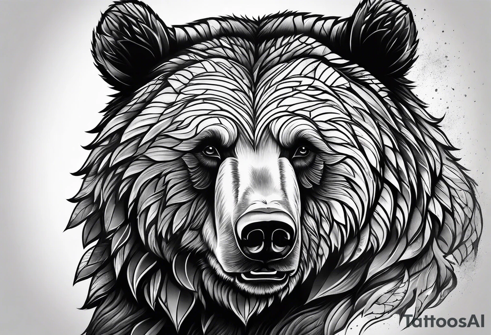 Grizzle Bear tattoo idea