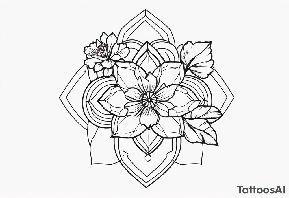 sakura tattoo idea