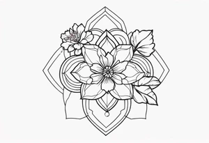 sakura tattoo idea