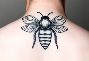 put these letters ליאורה) in a bee tattoo idea