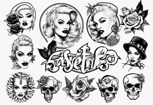 gwen stefani tattoo idea