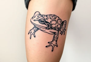 Toad sage japanese traditional tattoo idea