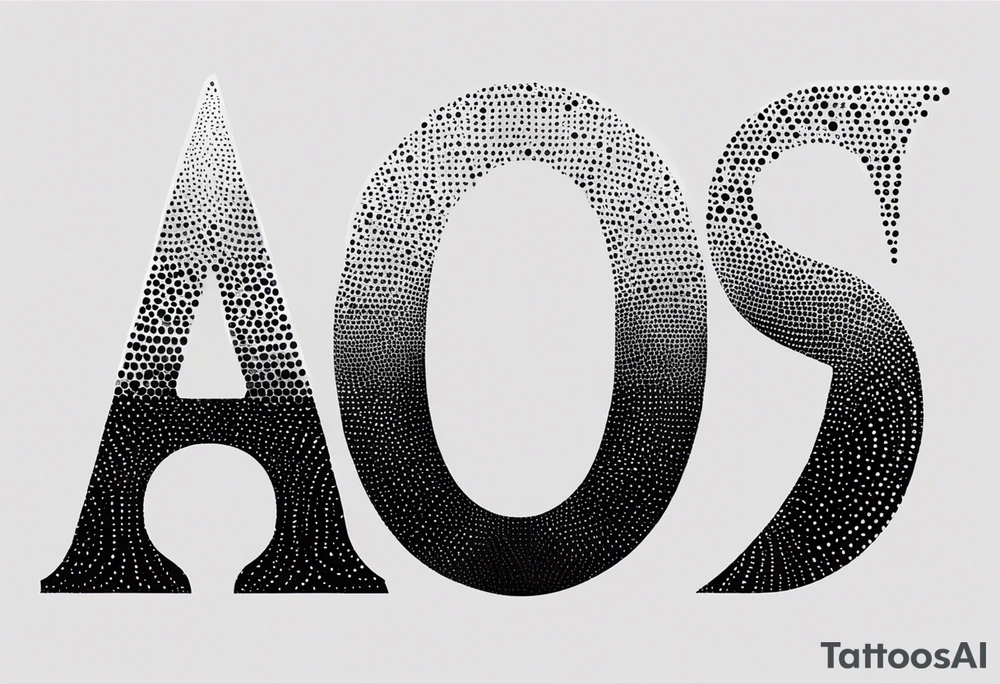 alien alphabet tattoo idea