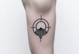 Simple
Right arm band.
Path exploring the universe tattoo idea
