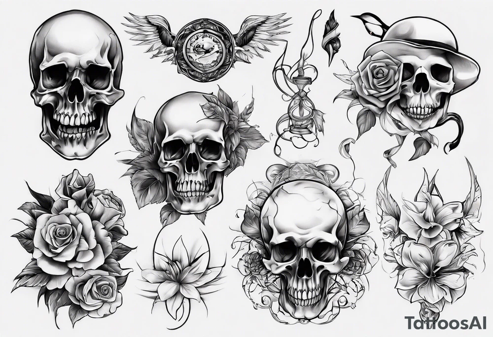 Человек разлитается птицами tattoo idea