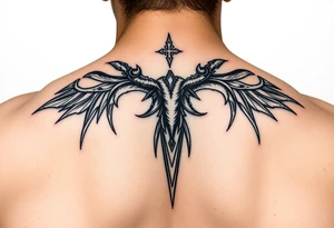 kinky fetish latex dominatrix tattoo idea