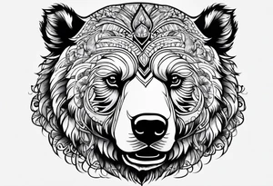 urso com fome tattoo idea