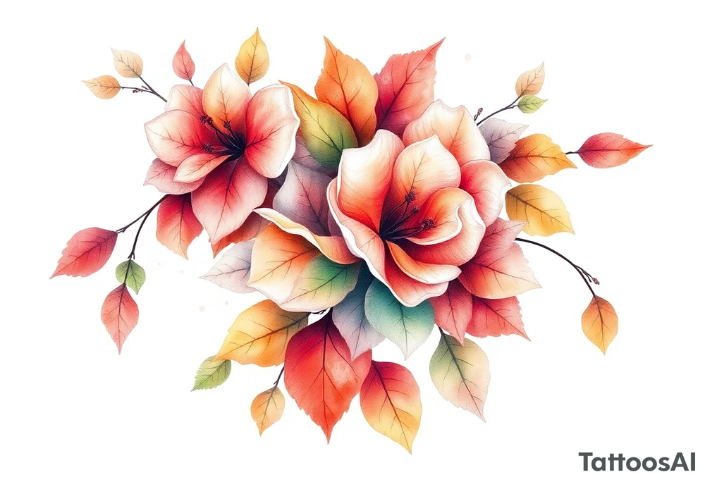 Heather autumn tattoo idea